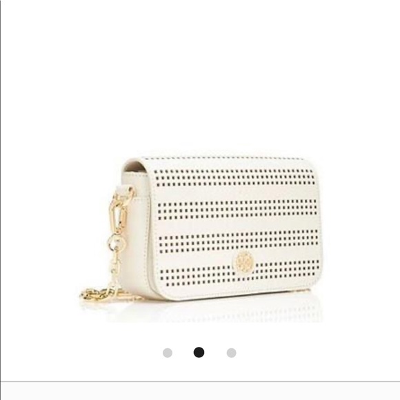 ❌SOLD❌ Tory Burch perforated cross body bag - Picture 2 of 7